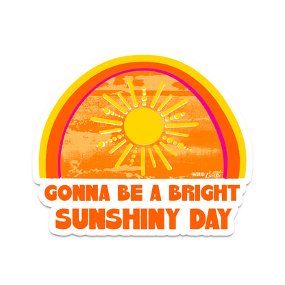 Bright Sunshiny Day - Jumbo Inspirational Vinyl Decal