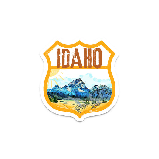 Idaho Tourist - Travel Souvenir Vinyl Decal