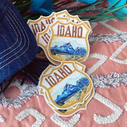 Idaho Tourist - Travel Souvenir Vinyl Decal