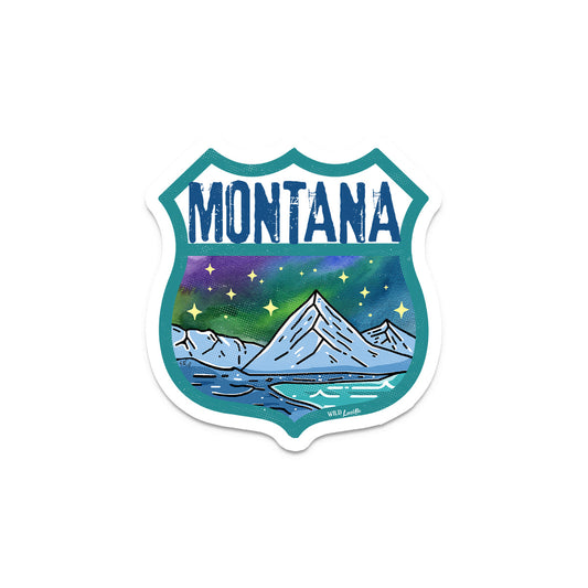 Montana Tourist - Travel Souvenir Vinyl Decal