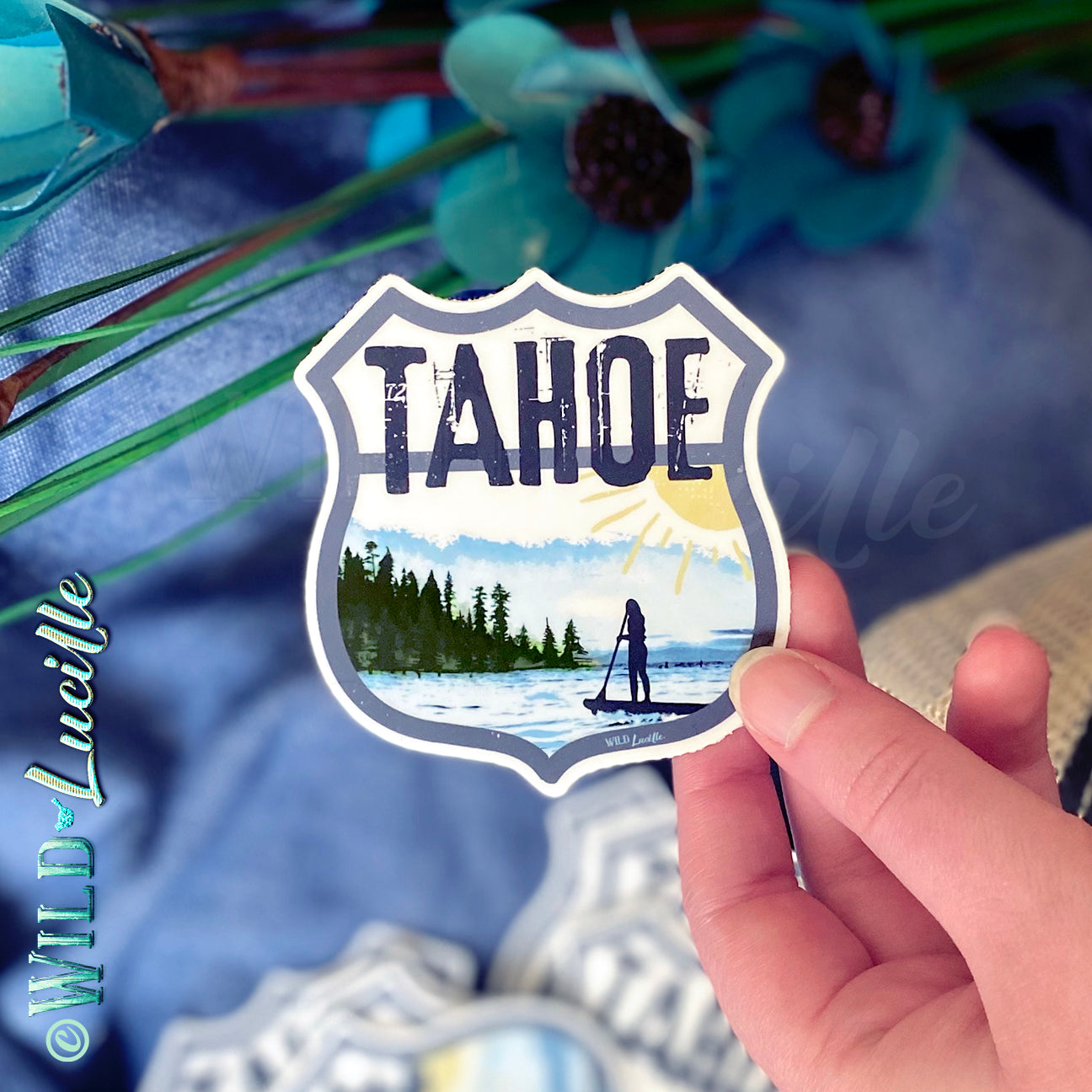 Tahoe Nevada California Tourist - Travel Souvenir Vinyl Decal