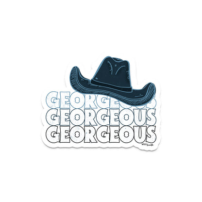 Georgeous - Country Western Nashville Vinyl Decal