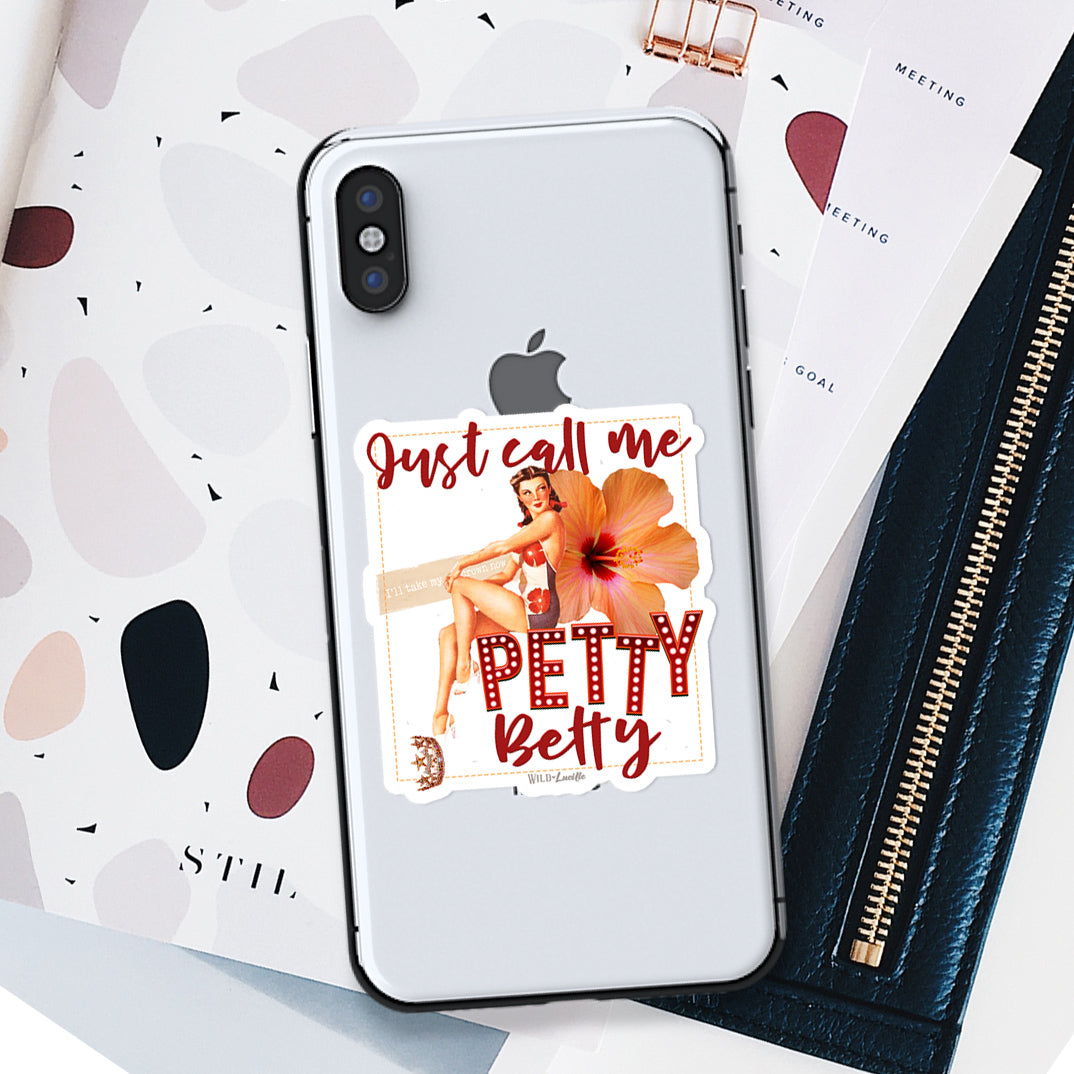 Petty Betty - Sassy Vinyl Decal