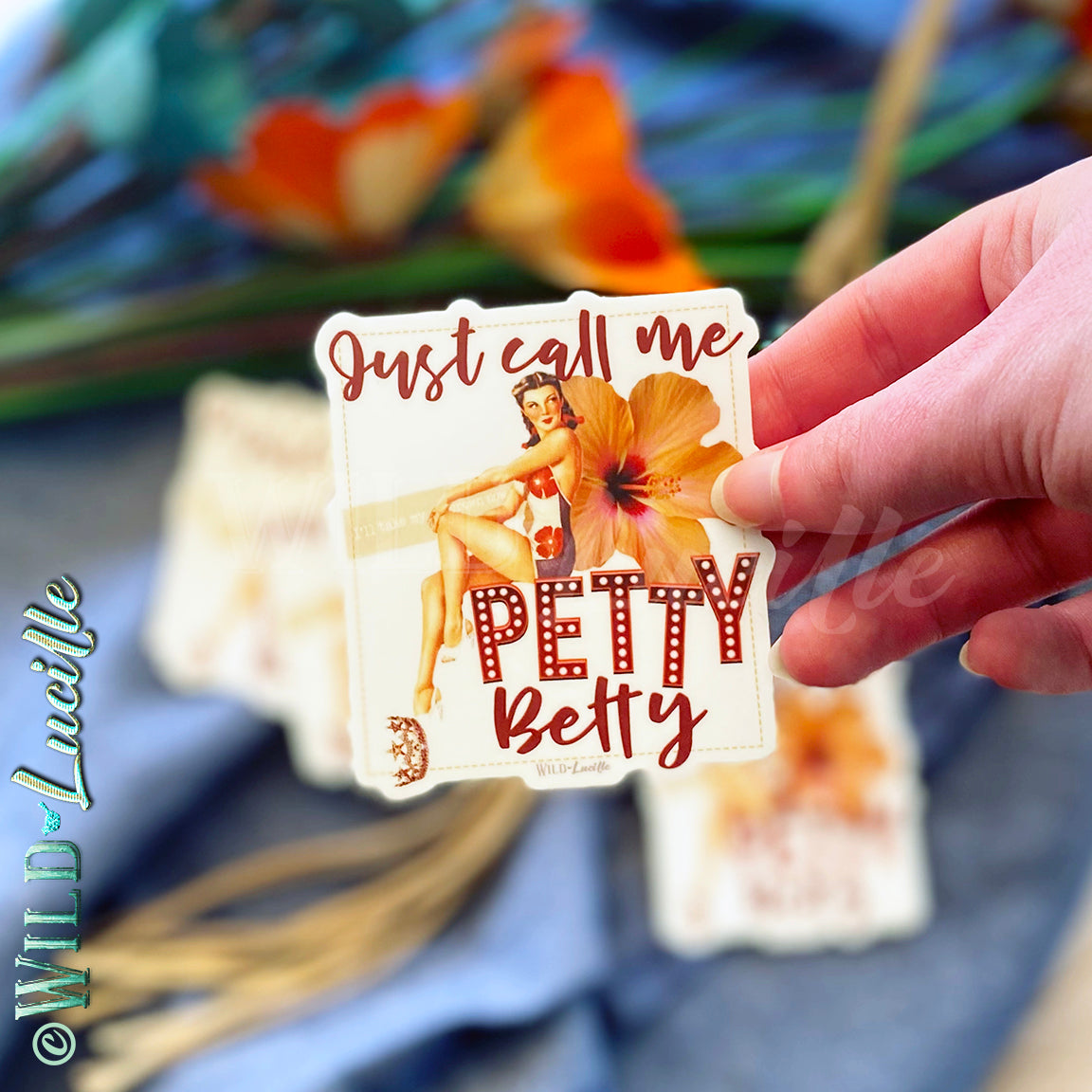 Petty Betty - Sassy Vinyl Decal