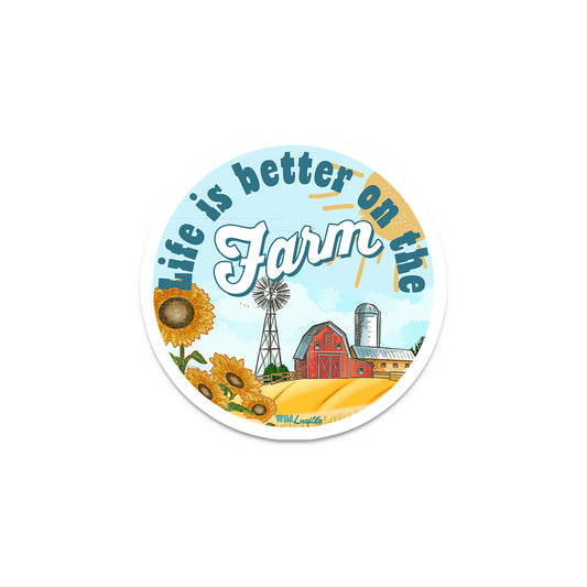 Life Is Better On The Farm - Rural Decal