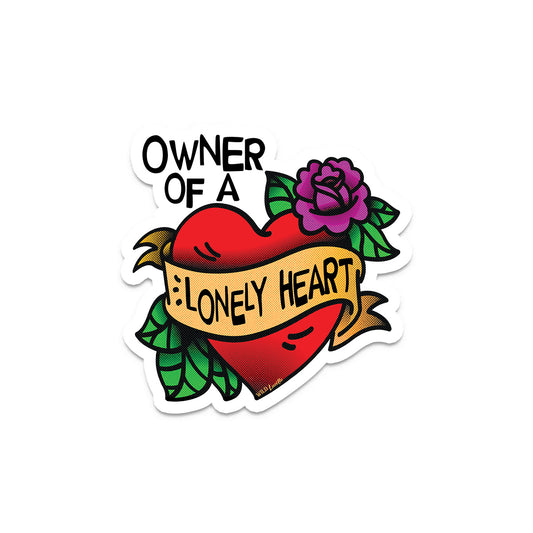 Owner of a Lonely Heart - Vinyl Decal