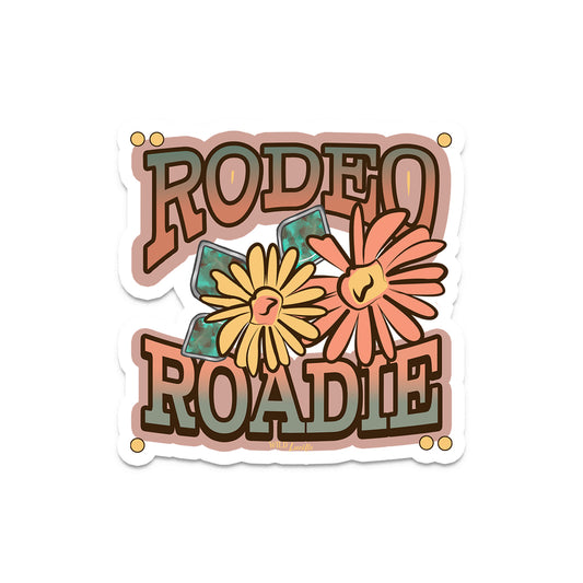 Rodeo Roadie - Western Vinyl Decal