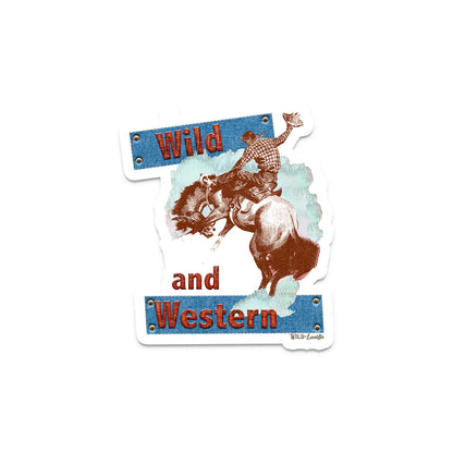 Wild and Western - Western Vinyl Decal