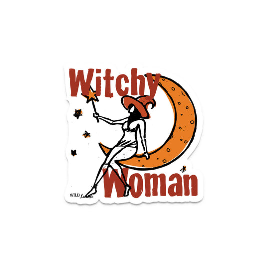 Witchy Woman - Mystic Vinyl Sticker Decal