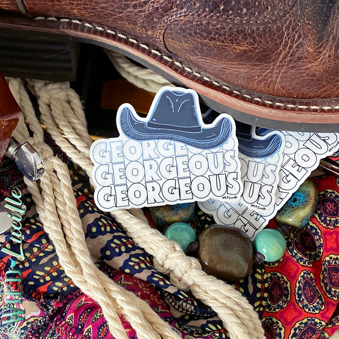 Georgeous - Country Western Nashville Vinyl Decal