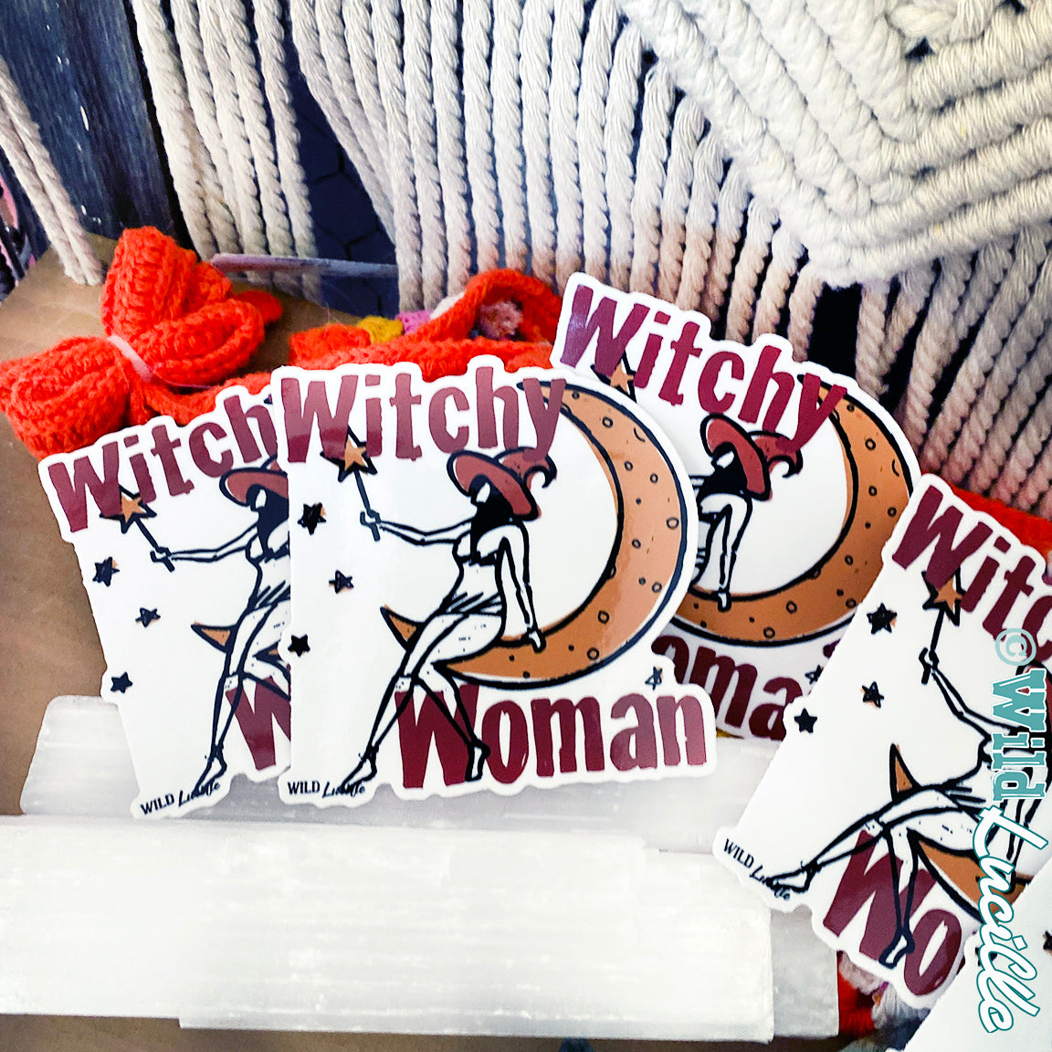 Witchy Woman - Mystic Vinyl Sticker Decal